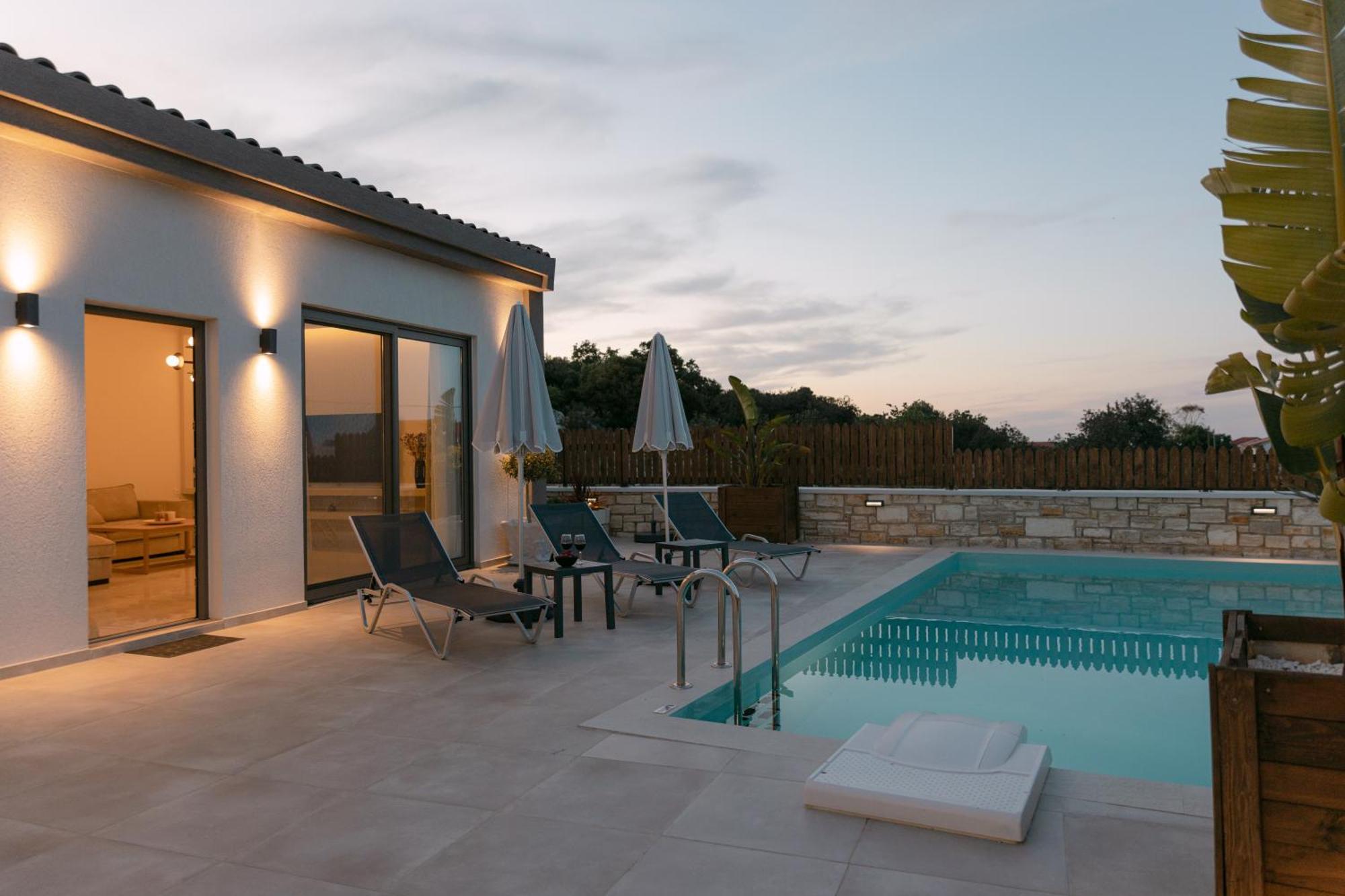 Halaro Villa Gerani Chanion Exteriör bild