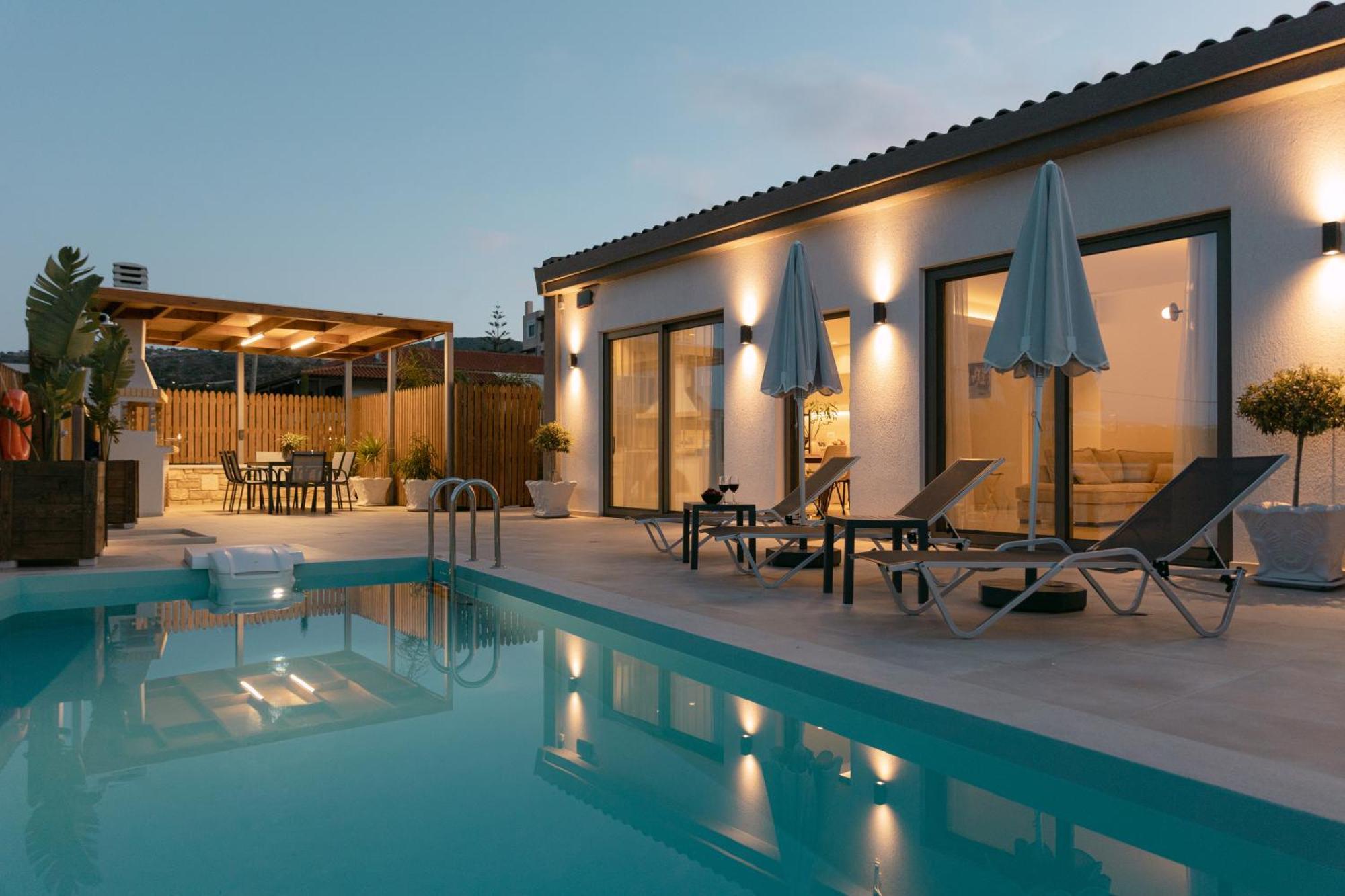 Halaro Villa Gerani Chanion Exteriör bild