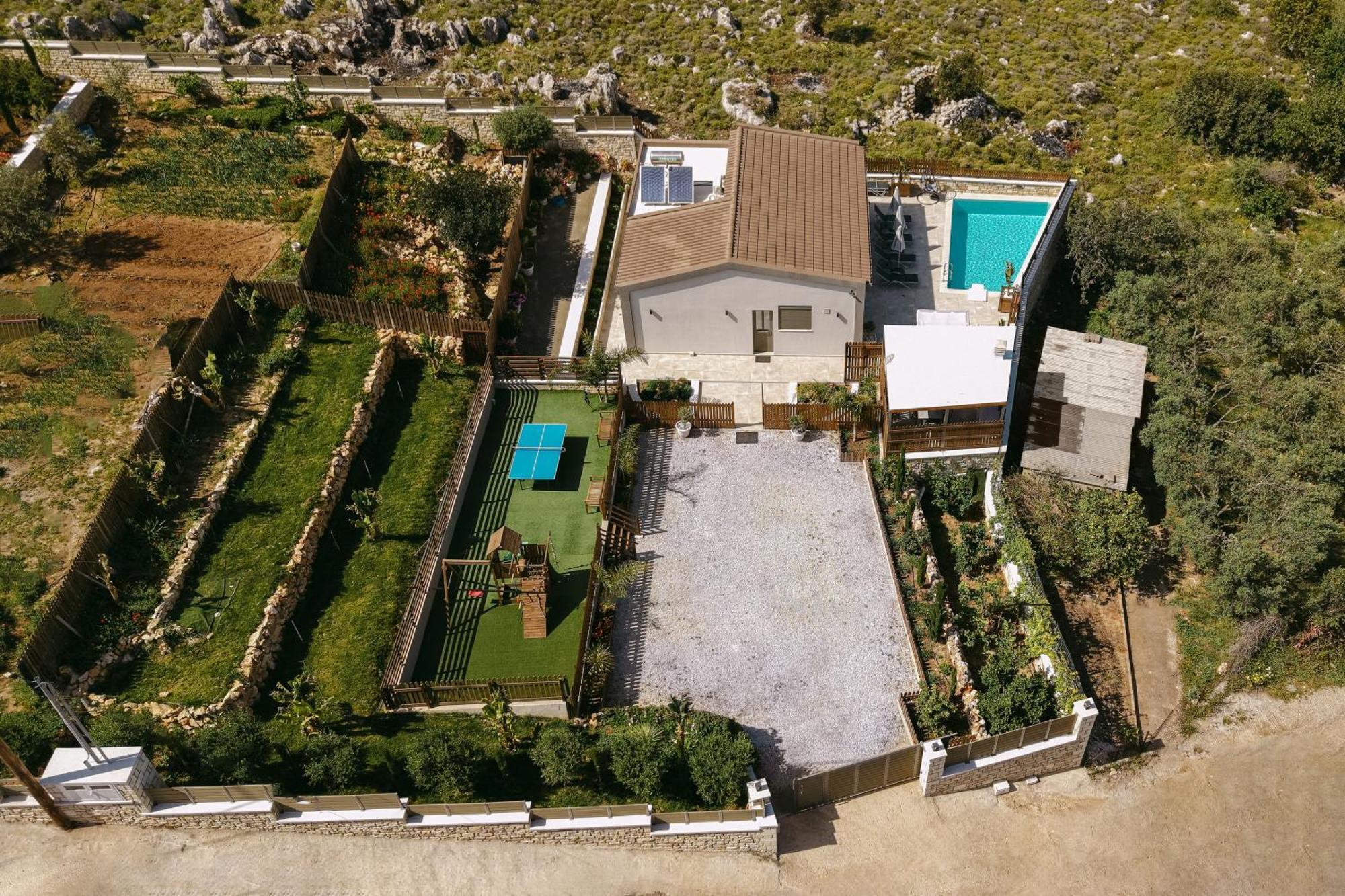 Halaro Villa Gerani Chanion Exteriör bild